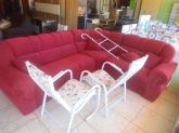 Sofá Vermelho de Canto